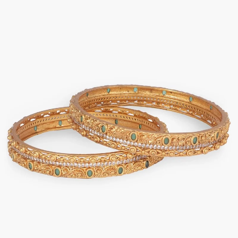 Statement Bangles for Bridal Style-Sira Antique Bangles