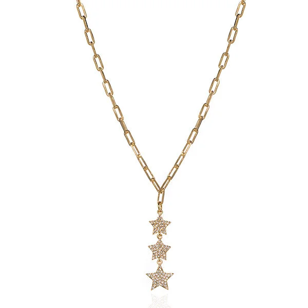 Trendy Gemstone Necklace-Star Island Necklace