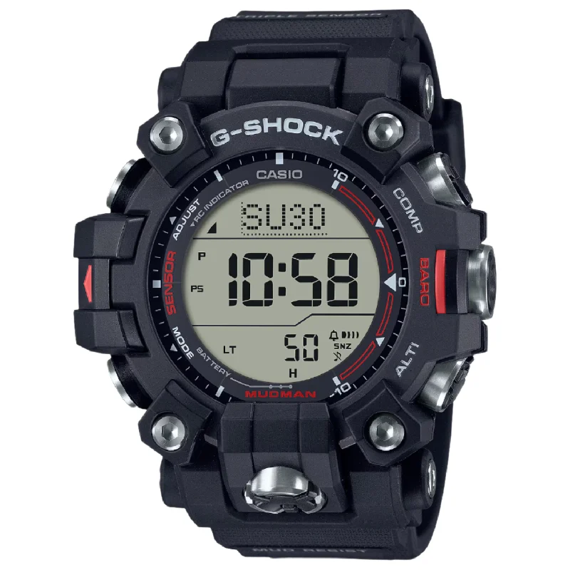 Fashion Watches with Stylish Watch Faces-G-Shock Master of G-Land Black Mudman