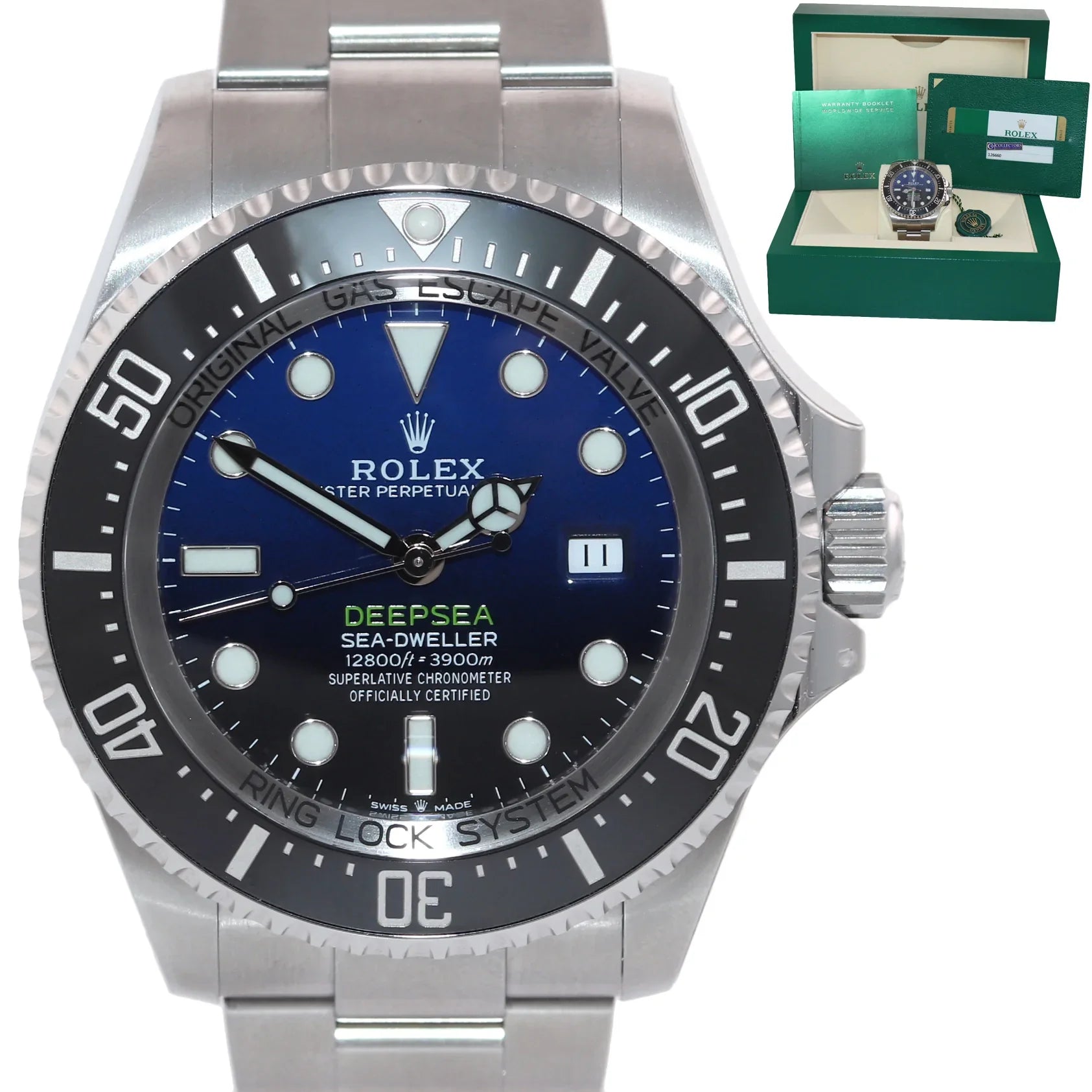 Stylish Watches for Minimalist Look-2020 PAPERS Rolex Sea-Dweller Deepsea James Cameron Blue 126660 44mm Watch