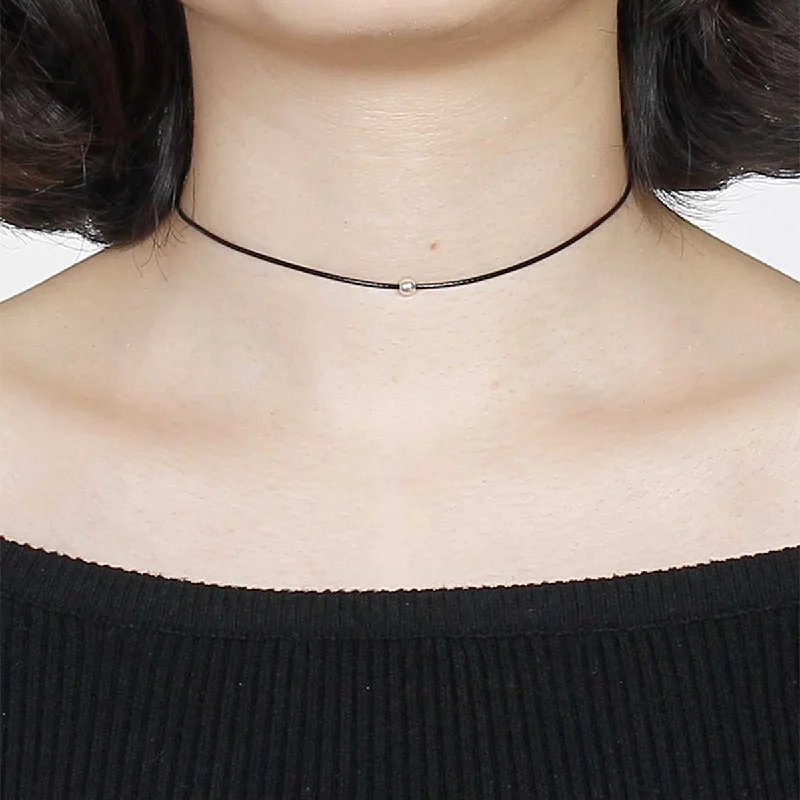 Long Chain Necklace for Layering-Sexy Sparkles Women Girls Choker Necklace Choose Black Velvet Chokers, Multi color Triangle Pattern and more