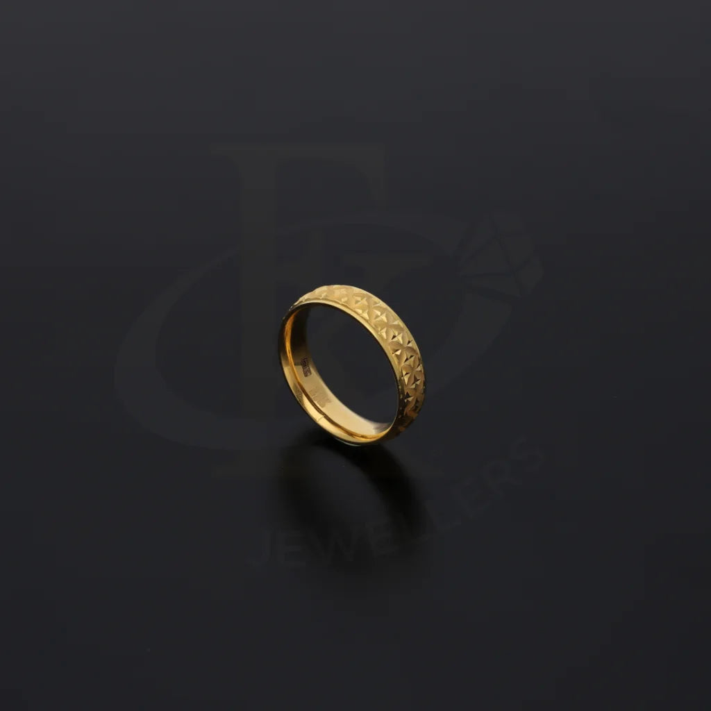 Adjustable Ring for Casual Style-Gold Toned Ring 21KT - FKJRN21KM8112