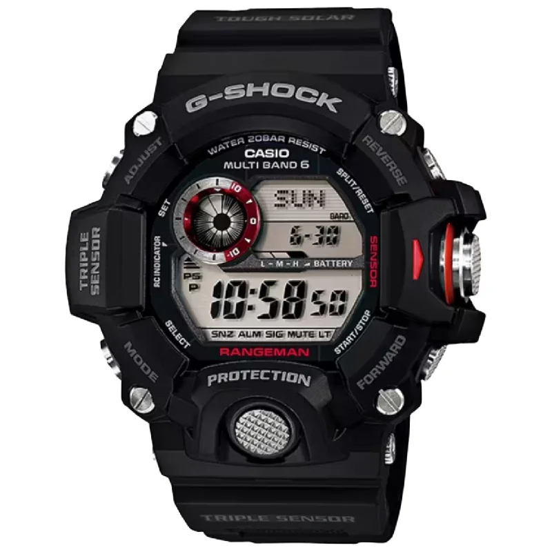 Luxury Watches for Special Occasions-G-Shock Master of G-Land Red & Black Rangeman