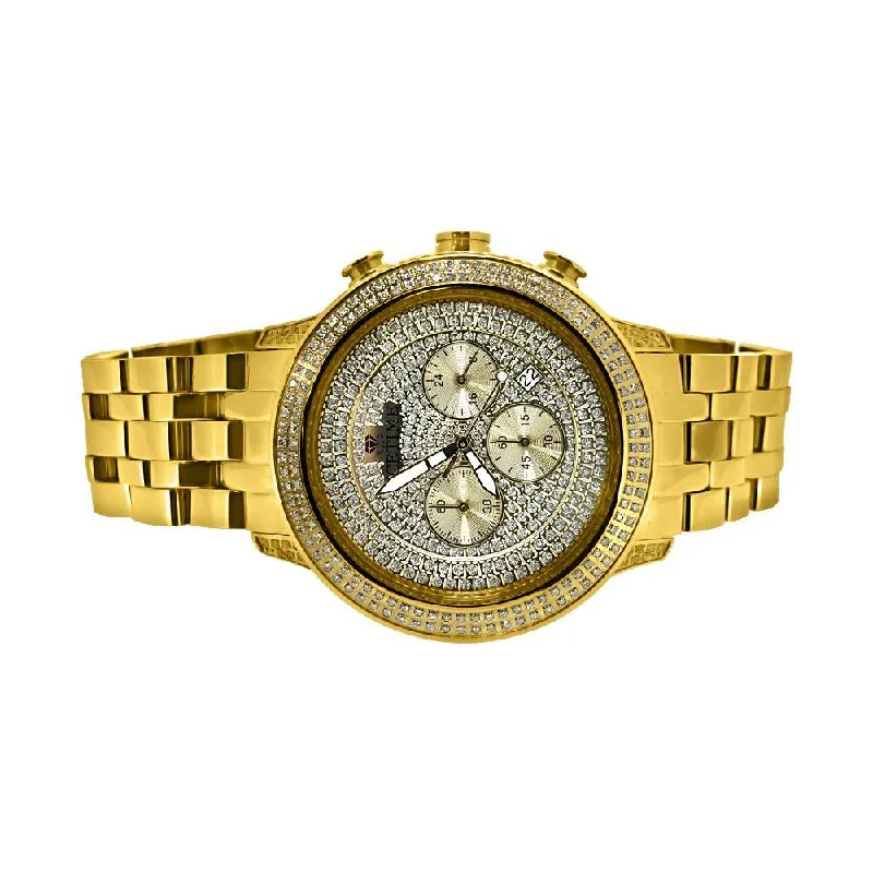 Classic Watches with Simple Design-Prince 1.00cttw Diamond Hip Hop IceTime Watch