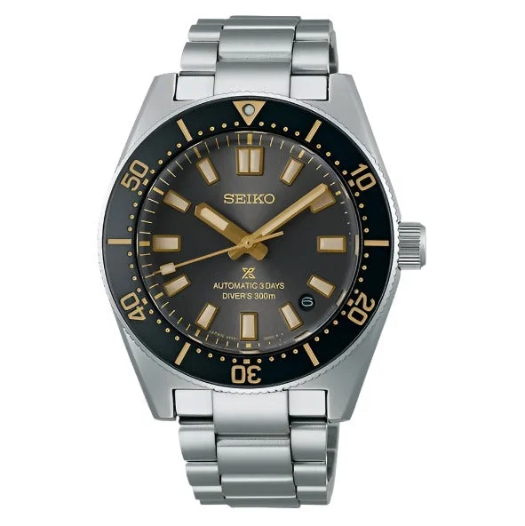 Titanium Watches for Men-Seiko SPB455 Prospex 1965 Heritage Diver Limited Edition