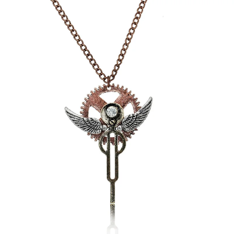 Beautiful Necklace for Evening Party-SEXY SPARKLES steam punk necklaces for women