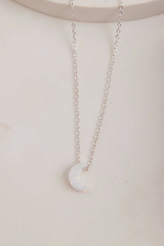 Pendant Necklace for Casual Style-Fia necklace Silver