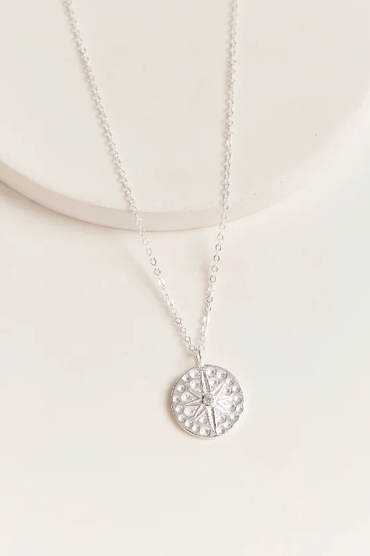 Classic Silver Necklace for Women-Isla Necklace Silver