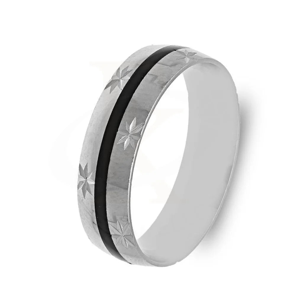 Classic Titanium Wedding Ring-Sterling Silver 925 Wedding Band Ring - FKJRNSL3491