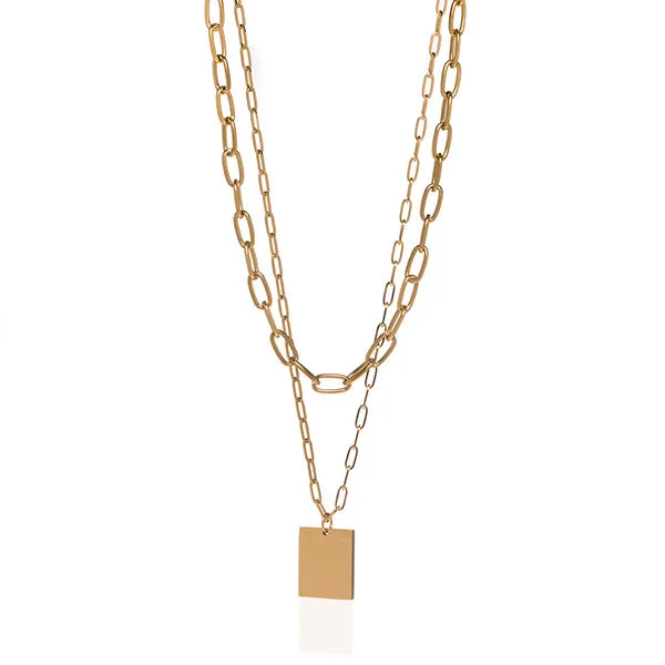 Minimalist Necklace for Every Day-Bronx Necklace