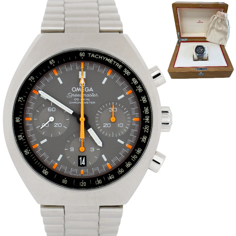 Affordable Watches for Men and Women-Omega Speedmaster Mark II Orange Chronograph 327.10.43.50.06.001 Steel Watch