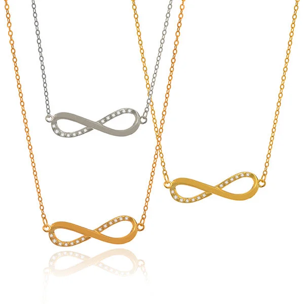 Simple Gold Chain Necklace for Women-Infinity and Beyond Necklace