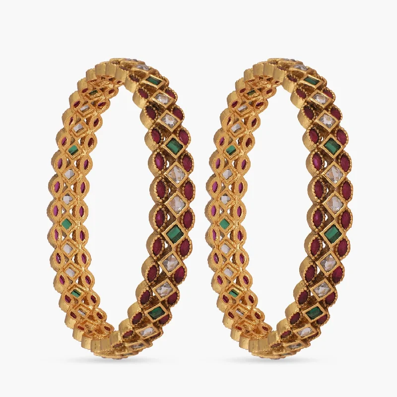 Handcrafted Bangles with Intricate Design-Sharda Antique Bangles