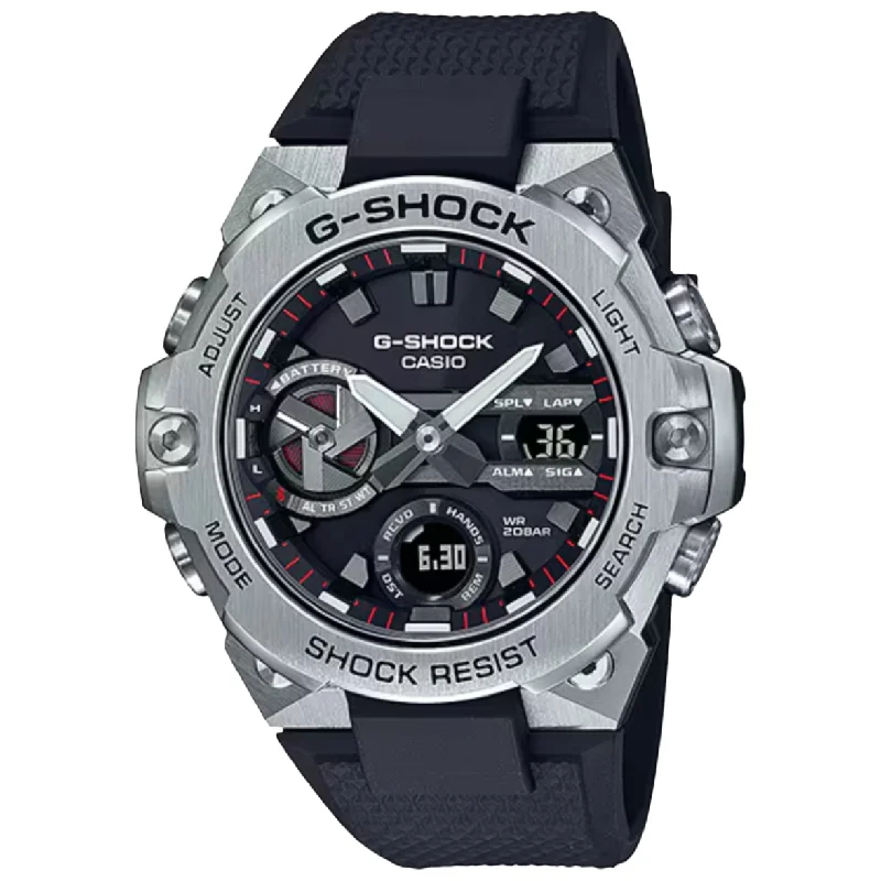 Elegant Watches for Formal Events-G-Shock G-Steel Silver & Black