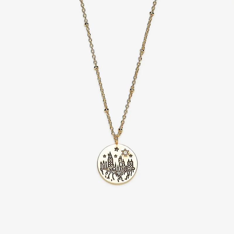 Personalized Jewelry Necklace-Hogwarts™ Pendant Necklace